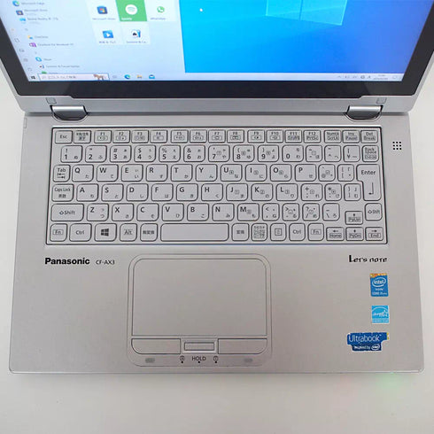 Panasonic CF-AX3(Windows11 Home)Core i5 SSD 128GB 4GBメモリ 中古パソコン 中古PC 格安 美品